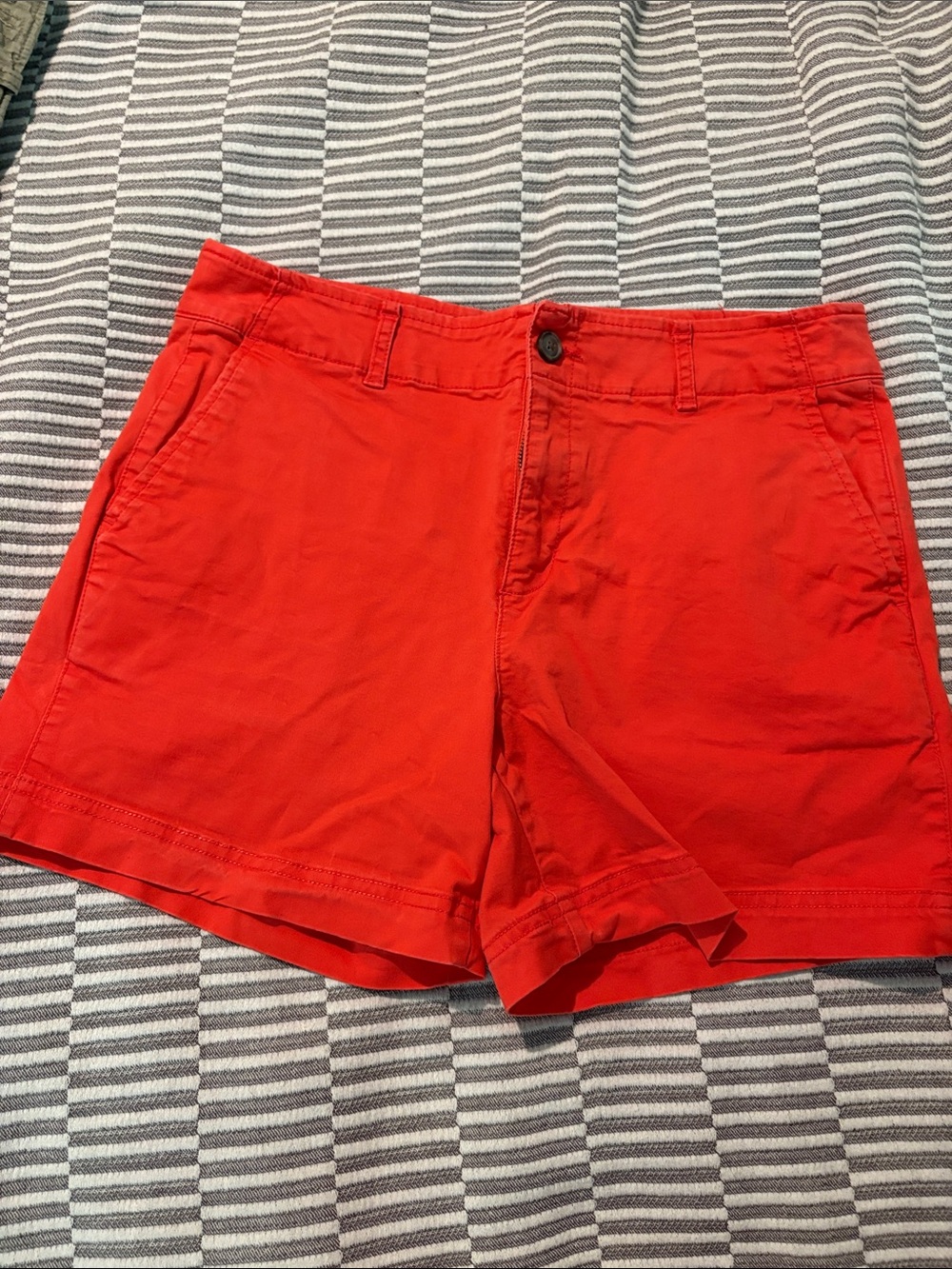 GAP Bright Red Cotton Bermuda Shorts